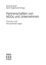 Tapa de Partnerschaften von NGOs und Unternehmen