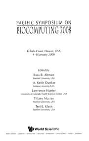 Tapa de Pacific Symposium on Biocomputing 2008