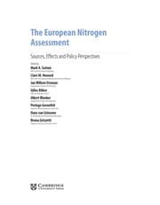 Tapa de The European nitrogen assessment