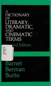 Tapa de A dictionary of literary, dramatic, and cinematic terms