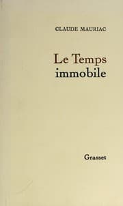 Tapa de Le temps immobile