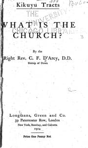 Tapa de What is the church?