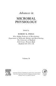 Tapa de Advances in microbial physiology