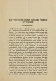 Tapa de How the United States curtails freedom of thought