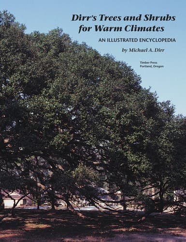Tapa de Dirr's trees and shrubs for warm climates