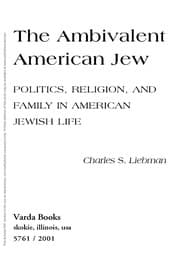 Tapa de The ambivalent American Jew