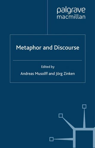 Tapa de Metaphor and discourse