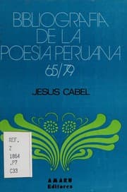 Tapa de Bibliografía de la poesía peruana, 65/79