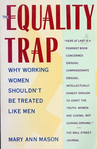 Tapa de The equality trap