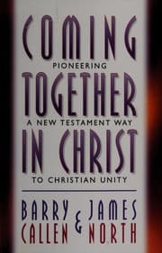 Tapa de Coming together in Christ