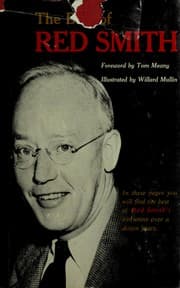 Tapa de The best of Red Smith