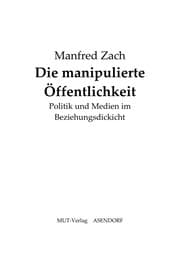 Tapa de Die manipulierte Öffentlichkeit