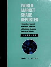 Tapa de World Market Share Reporter 1997-98