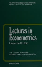 Tapa de Lectures in econometrics