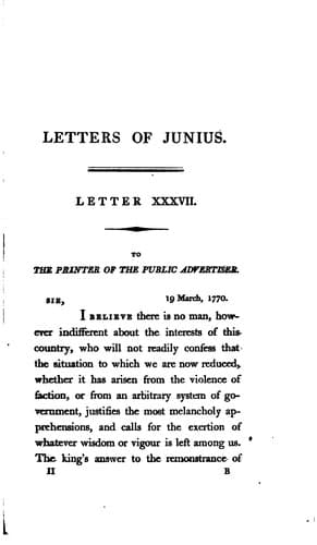 Tapa de Junius
