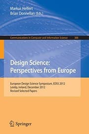Tapa de Design Science : Perspectives from Europe