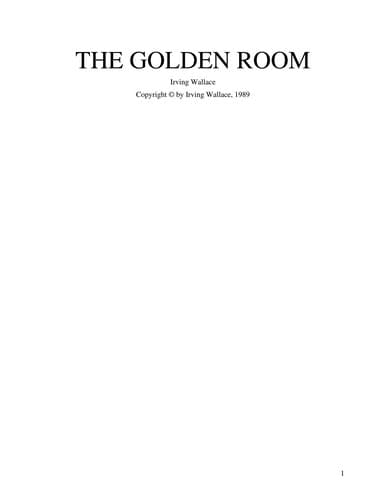 Tapa de The Golden Room