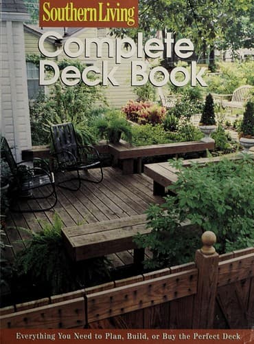 Tapa de Southern living complete deck book