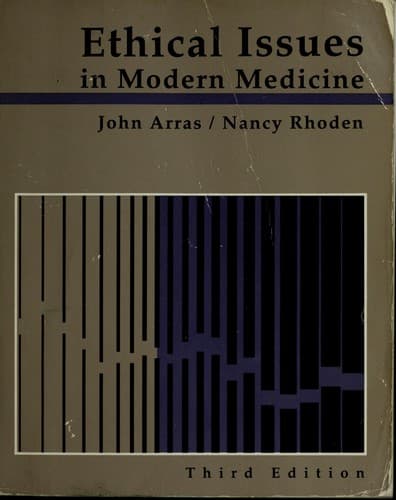 Tapa de Ethical Issues in Modern Medicine