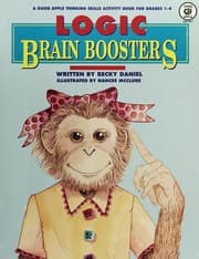 Tapa de Logic Brain Boosters (Good Apple Thinking Skills Activity Book for Grades 1-4)
