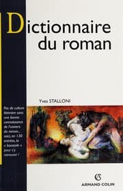Tapa de Dictionnaire du roman