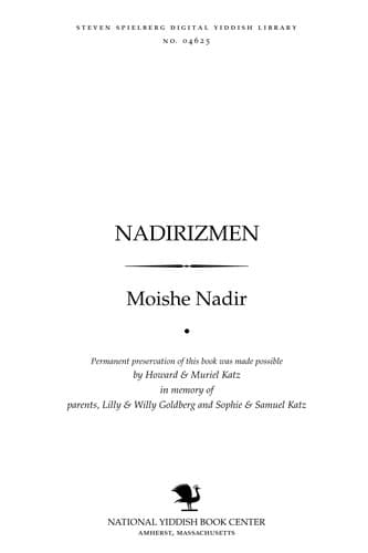 Tapa de Nadirizmen