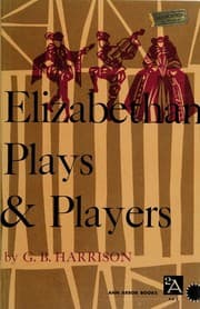 Tapa de Elizabethan plays and players