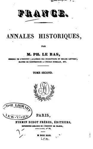 Tapa de France.