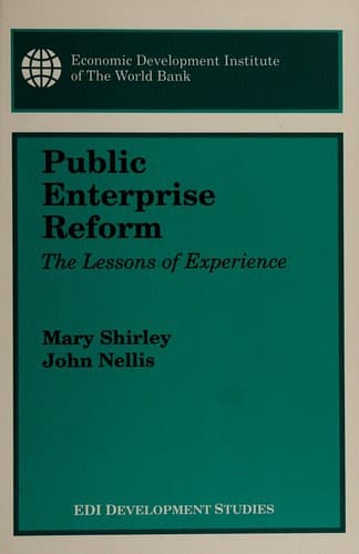 Tapa de Public enterprise reform