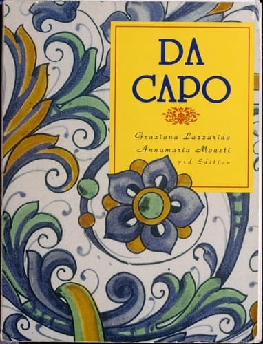 Tapa de Da capo