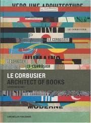Tapa de Le Corbusier, architect of books