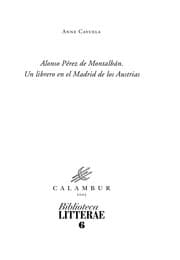 Tapa de Alonso Pérez de Montalbán