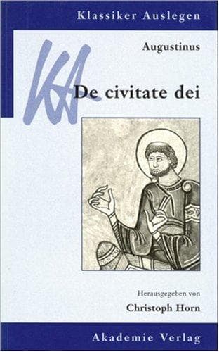 Tapa de Augustinus, De civitate dei