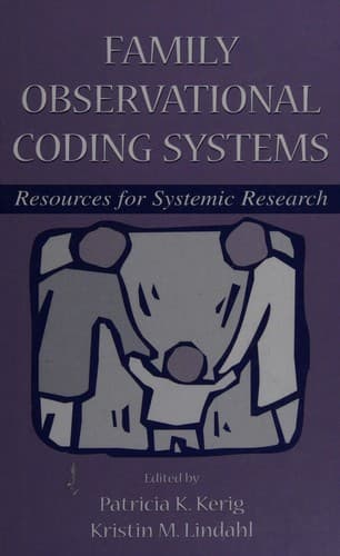 Tapa de Family observational coding systems