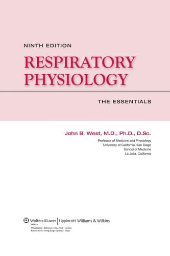 Tapa de Respiratory physiology