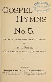 Tapa de Gospel hymns no. 5
