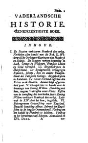 Tapa de Vaderlandsche historie