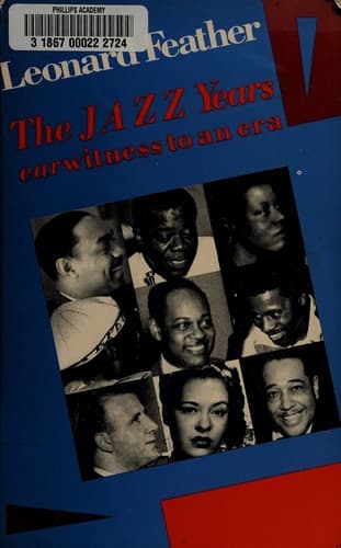 Tapa de The jazz years