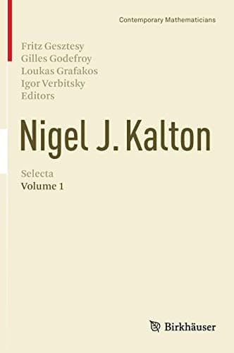 Tapa de Nigel J. Kalton Selecta