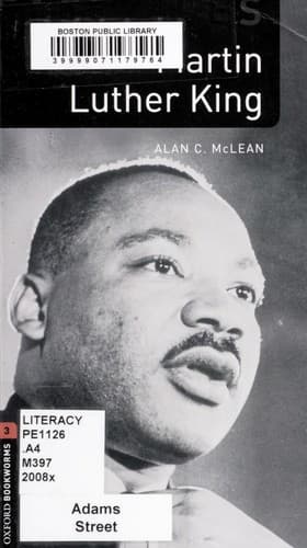 Tapa de Martin Luther King