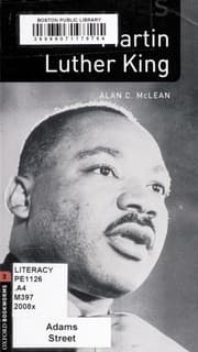 Tapa de Martin Luther King