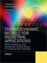 Tapa de Thermodynamic models for industrial applications