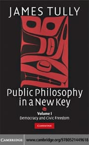 Tapa de Public philosophy in a new key