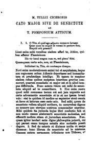 Tapa de Cato Major, sive, De senectute: Laelius, sive, De amicitia, et, Epistolae selectae
