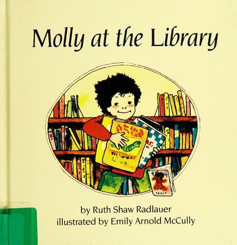 Tapa de Molly at the library