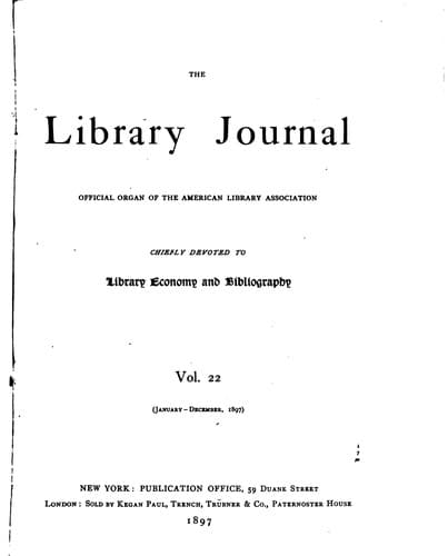Tapa de Library Journal