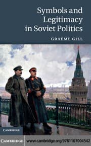 Tapa de Symbols and legitimacy in Soviet politics