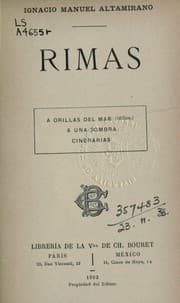 Tapa de Rimas