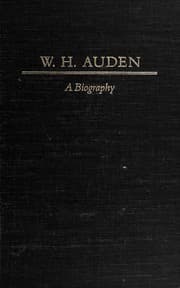 Tapa de W.H. Auden, a biography