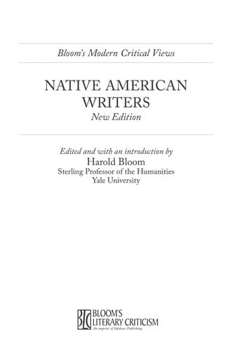 Tapa de Native American writers